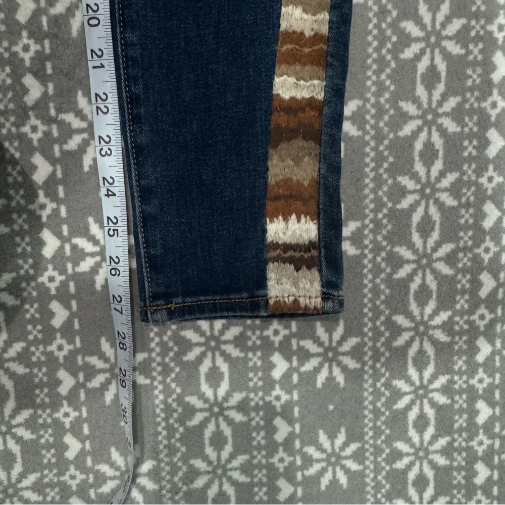 NWT Driftwood x Free People Jackie High Rise Skinny Woodlawn‎  26 x 28 Western - Picture 11 of 11